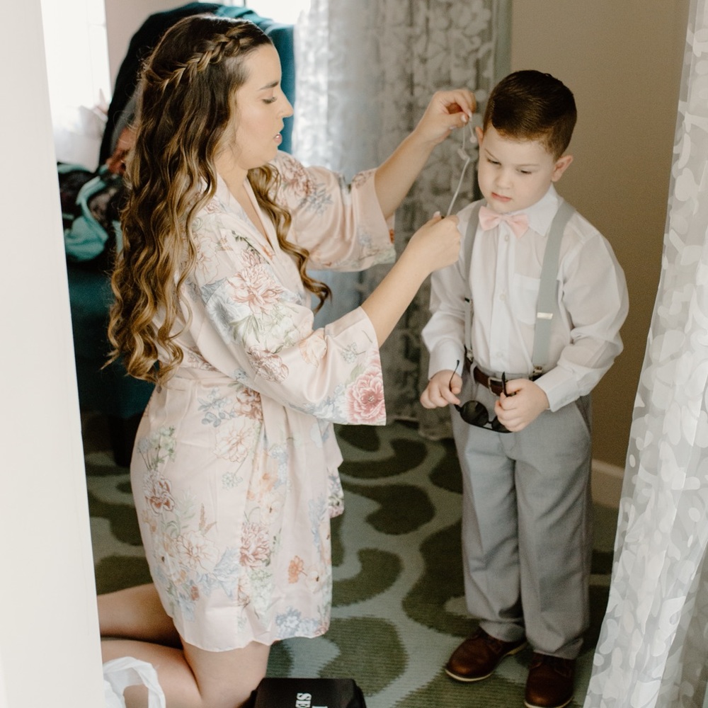 BHLDN Bridal Robe